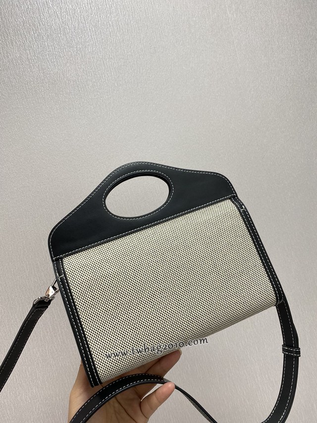 Burberry專門店新款拉鏈托特包 巴寶莉單肩斜背斜挎女包 yxb1076